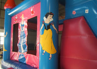 Pink Princess PVC brezentowy nadmuchiwany zamek dla dzieci