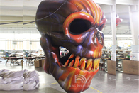Gigantyczna nadmuchiwana czaszka wejście dekoracja na halloween nadmuchiwany szkielet diabła czaszka głowa na imprezę klubową