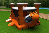 Nadmuchiwany zamek bramkarza Commercial Kids Party dog ​​Bounce House Tygrys dmuchany zamek