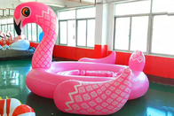 Gigantyczny różowy nadmuchiwany pływak w kształcie flaminga Outdoor Lake Adults Float nadmuchiwany na imprezę