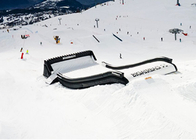 Poduszka powietrzna do lądowania na desce snowboardowej Poduszka powietrzna bezpieczeństwa z dmuchawą dla sportowców na wszystkich poziomach