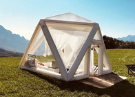 Zewnętrzny nadmuchiwany przezroczysty namiot Obserwacja gwiazd Camping Blow Up Hotel