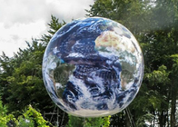Gigantyczne pontony reklamowe Word Globe Earth Map Ball LED wiszące planety