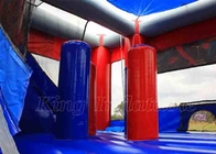 Kids Bounce House Combo Bouncer Jumper Spiderman Nadmuchiwany zamek ze zjeżdżalnią