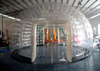 PVC Combo Transparent nadmuchiwany namiot kopułowy o średnicy 8m na imprezę / wystawę