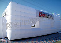 Namiot pneumatyczny nadmuchiwany biały nadmuchiwany biały PVC, szybko nadmuchiwany dla aktywności