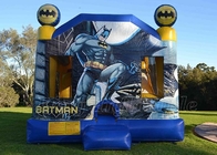Superbohaterowie Batman dmuchany zamek dla dzieci Combo nadmuchiwany bramkarz Bounce House