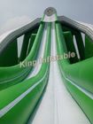 Giant Green Exciting Trippo Nadmuchiwana zjeżdżalnia wodna z 3 pasami dla dorosłych