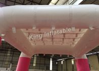 Nadmuchiwany namiot OEM różowy reklamowy Unsealed Inflatable Tent rozmiar 3 * 3m