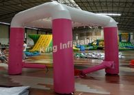 Nadmuchiwany namiot OEM różowy reklamowy Unsealed Inflatable Tent rozmiar 3 * 3m