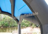 3 * 3m Unsealed Inflatable Cube Tent na imprezy, nadmuchiwane namioty kempingowe