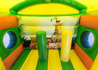 Kids Sport Lion Combo 4,2 x 4,7 m Nadmuchiwany skaczący bramkarz z logo slajdów drukowane
