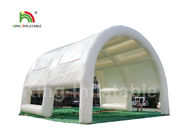 Wodoszczelny PVC 40 * 10m Biały Giant nadmuchiwany namiot z kostki na wesela