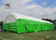 Niestandardowy duży materiał PVC Zielony nadmuchiwany namiot imprezowy do reklamy