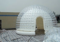 Christmas Inflatable Snow Globe / Clear Bubble Tent z materacem i zamkiem