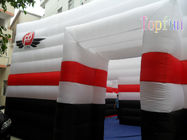 Najlżejszy plac nadmuchiwany namiot imprezowy / 12 m biały wodoodporny materiał nadmuchiwany namiot