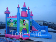 Kids Indoor lub Outdoor Princess Handlowe pontony Bouncy Castle House for Hire