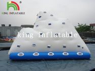 Biały Heat Sealed Inflatable Water Toys / PVC Logo Printed Iceberg Dla rozrywki
