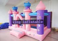 Różowa komercyjna księżniczka Bouncy Dream Houses dla małych dzieci / dzieci