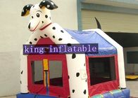 Indywidualny kolor Bezpieczeństwo Projekt psa Nadmuchiwane komercyjne domy typu bounce Zwierzęta tematyczne dla dzieci