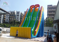 12m Wysoki, wodoodporny nadmuchiwany PVC Dry Slide Niesamowity design do gier rozrywkowych