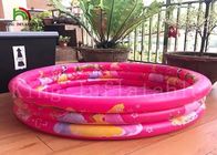 Nadmuchiwane baseny dla dzieci z potrójnymi rurkami Plandeka z PCV Cute Cartoon