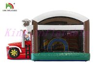 Atrakcyjny motyw farmy PCV Blowce Bouncy Tractor / Children Bouncy Castle