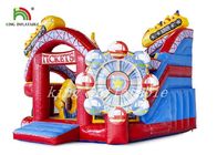 Happy World Inflatable Amusement Park Wytrzymały PCV Combo Playground dla malucha
