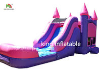 Girl Big Inffltable Bounce House Dry Slide z dmuchawą CE 5mL * 4mW * 3mH