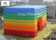 EN14960 Rainbow Inflatable Event Tent 4m Kolorowy Oxford do celów komercyjnych