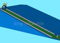 Nadmuchiwana zjeżdżalnia wodna Green Single Lane 15 m dla dorosłych Dostosowany rozmiar