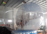 4 m nadmuchiwane reklamy wielkości człowieka Śnieżki / Wysadzić śnieżną kulę