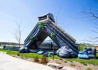 Outdoor Commercial Giant Toboggan Inflatable Long Blow Up Water Slide Wspinaczka dla dzieci Dorośli Plandeka PCV