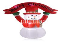 Outdoor 10 m Nadmuchiwane produkty świąteczne Air Blown Holiday Snowman