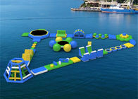Nowy projekt Giant Beach Nadmuchiwane Parki wodne Lake Floating Water Games