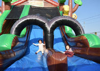 Forest Theme Kids Inflatable Dry Slide Skoki zamek Suchy bramkarz Reklama