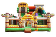Nadmuchiwany dmuchany plac zabaw z PVC o grubości 0,55 mm do wynajęcia w pełnym kolorze Color