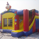 Amazing Clown Inflatable Jumping Castle Boucy House i Slide For Entertainment