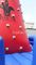 Exciting Outdoor Inflatable Sports Games , Red Inflatable Climbing Wall OEM & ODM