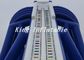 15m High Blue Outdoor Giant long Inflatable Water Slide blow out Trippo Slide
