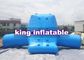 Anti-tipping Inflatable Water Slide / Climbable Iceberg For Water Parks , Anti Turnover