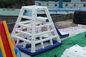 Outdoor 0.9mm PVC Tarpaulin Giant Inflatable Water Toy Custom Color Floating Slide