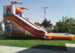 Outside Playground Inflatable Water Slide With Mini Pool For Summer CE UL