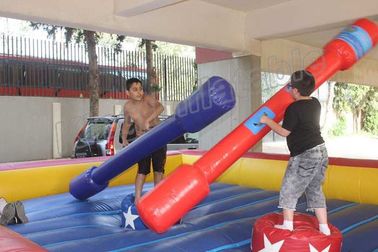 Red and Blue Gladiator Joust Inflatable Sports Games for Kids and Adults