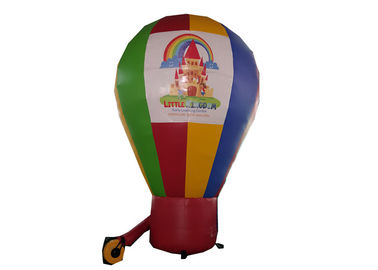 Dostosowane logo Banner Rainbow nadmuchiwane balony reklamowe na wystawę