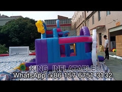 Nadmuchiwany dmuchany zamek Outdoor Commercial Bounce House dla dzieci