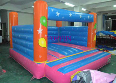 Niestandardowe 4 x 4 m ręczne drukowanie nadmuchiwane Bounce House Kids Jumping Castle