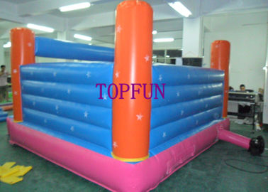 Niestandardowe 4 x 4 m ręczne drukowanie nadmuchiwane Bounce House Kids Jumping Castle
