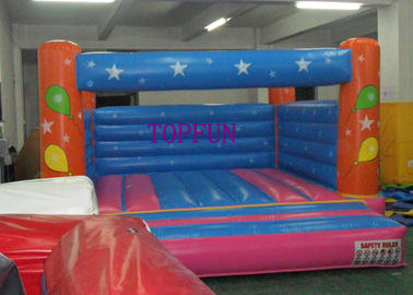 Niestandardowe 4 x 4 m ręczne drukowanie nadmuchiwane Bounce House Kids Jumping Castle
