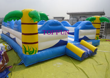 Plandeka PCV OEM 5 x 5 m Nadmuchiwany dom Bounce z kolumną drzewa